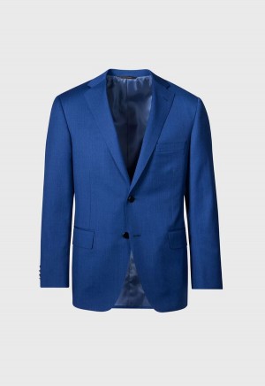 Paul Stuart All Year Wool Paul Blazer Blue | NZ_PAUL47221