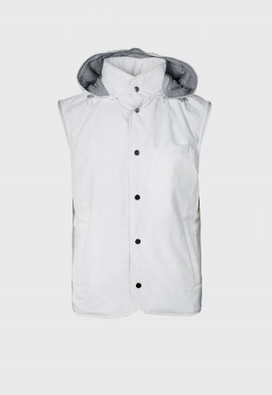 Paul Stuart Belsetta with Removable Hood White | NZ_PAUL31544