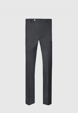 Paul Stuart Cashmere Flannel Grey | NZ_PAUL75319