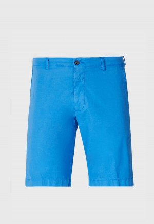 Paul Stuart Cotton Bermuda Blue | NZ_PAUL85552