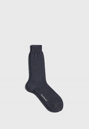 Paul Stuart Cotton Birds Eye Grey | NZ_PAUL87180