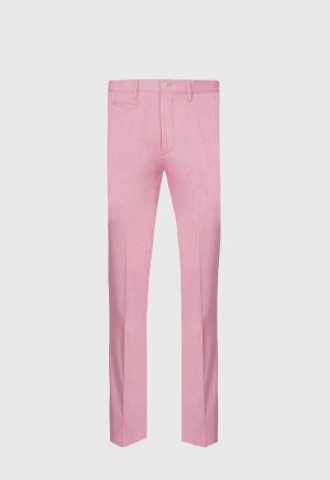 Paul Stuart Cotton Plain Front Pink | NZ_PAUL28487