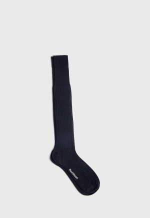 Paul Stuart Cotton Vanisé Black | NZ_PAUL56959