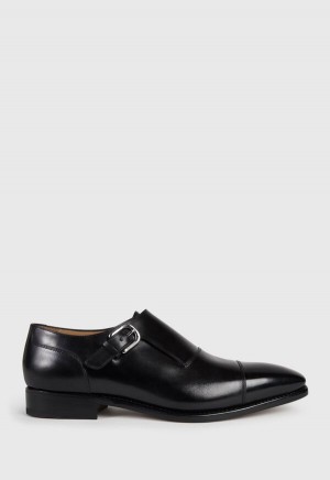 Paul Stuart Giordano Leather Black | NZ_PAUL77611