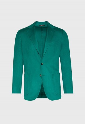 Paul Stuart Green Cashmere Soft Green | NZ_PAUL43810