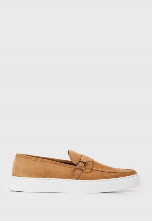 Paul Stuart Guanto III Suede Brown | NZ_PAUL25701