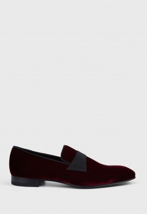 Paul Stuart Heron Patent Leather Formal Burgundy | NZ_PAUL16245
