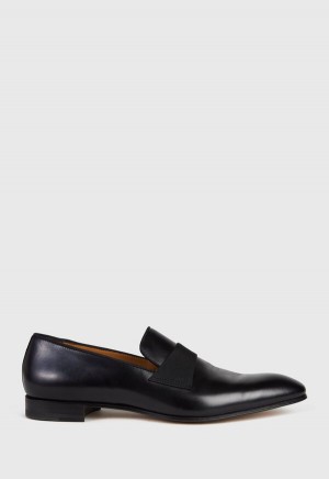 Paul Stuart Heron Patent Leather Formal Black | NZ_PAUL12721