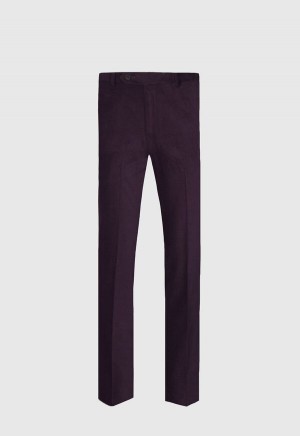 Paul Stuart James Horizontal Corduroy Navy | NZ_PAUL60322