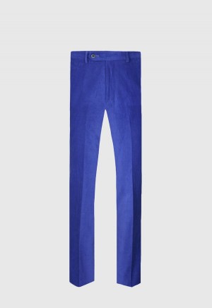 Paul Stuart James Horizontal Corduroy Purple | NZ_PAUL31012