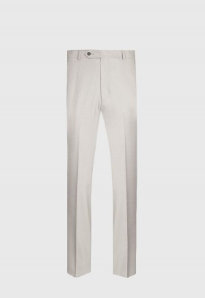 Paul Stuart Lightweight Covert Light Grey | NZ_PAUL15616
