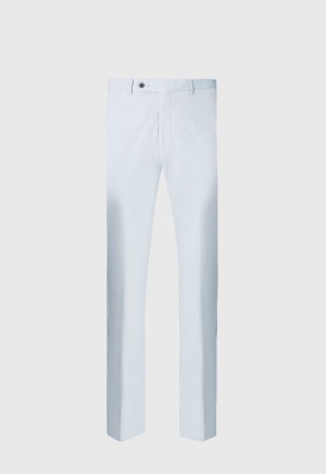 Paul Stuart Lightweight Technical Cotton Silver | NZ_PAUL71218
