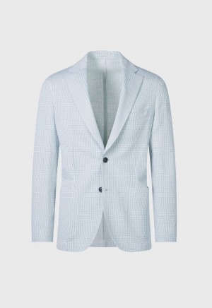 Paul Stuart Linen Cotton Plaid Mint | NZ_PAUL96532