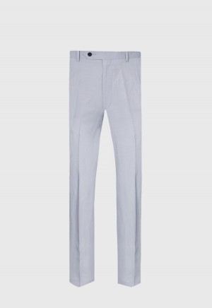 Paul Stuart Linen & Silk James Silver | NZ_PAUL51770