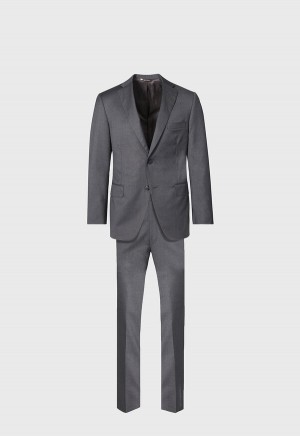 Paul Stuart Loro Piana Wool Paul Grey | NZ_PAUL54443