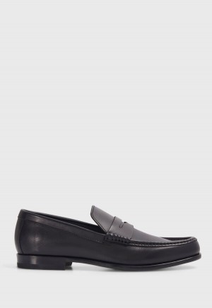 Paul Stuart Mason Leather Black | NZ_PAUL64711
