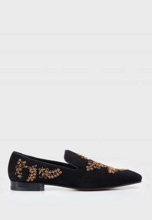 Paul Stuart Memphis Embroidered Formal Brown | NZ_PAUL42366