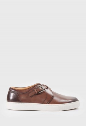 Paul Stuart Paulo Leather Brown | NZ_PAUL91538