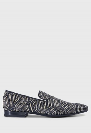 Paul Stuart Portland Formal Slip-On Black / White | NZ_PAUL29704