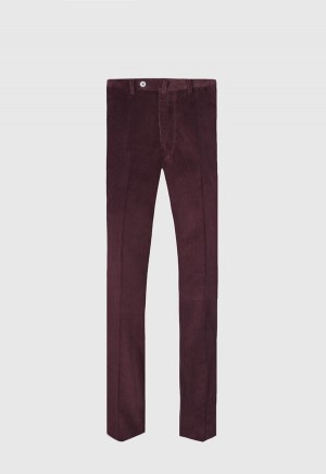 Paul Stuart Soft Corduroy Purple | NZ_PAUL24440