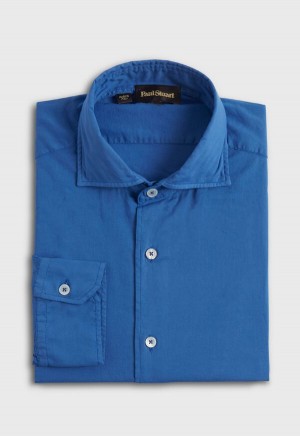 Paul Stuart Soft Cotton Royal Blue | NZ_PAUL99404