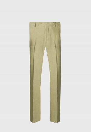 Paul Stuart Soft Linen Canvas Green | NZ_PAUL48535