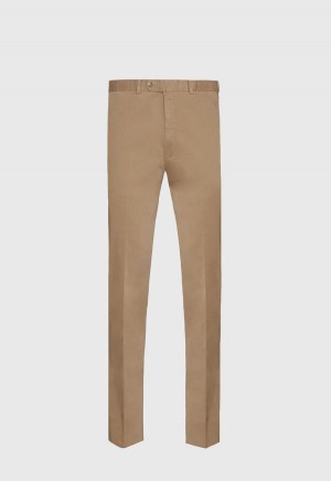 Paul Stuart Solid Khaki Khaki | NZ_PAUL10017