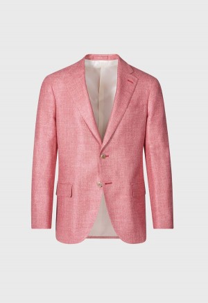 Paul Stuart Solid Summer Coral | NZ_PAUL52433