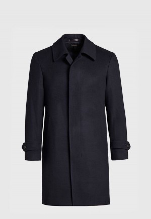 Paul Stuart Super 180s Wool Navy | NZ_PAUL47915