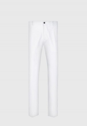 Paul Stuart Technical Jersey Sport White | NZ_PAUL33574