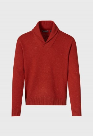 Paul Stuart Tonal Donegal Red | NZ_PAUL70888
