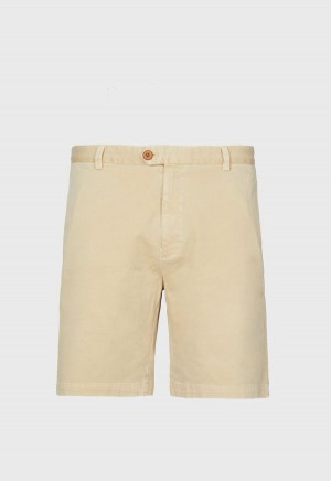 Paul Stuart Twill Cotton Walk Khaki | NZ_PAUL42817