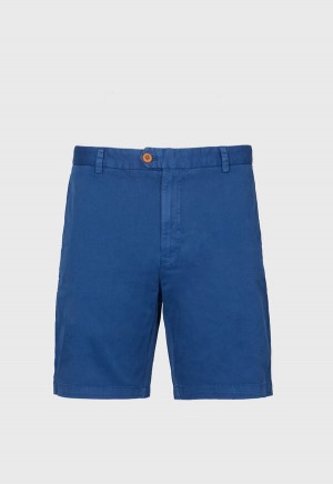 Paul Stuart Twill Cotton Walk Navy | NZ_PAUL33623