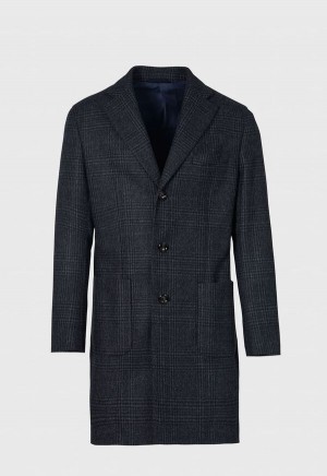 Paul Stuart Wool Plaid Grey | NZ_PAUL55837
