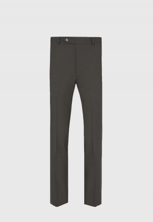 Paul Stuart Wool Twill James Dark Green | NZ_PAUL62064