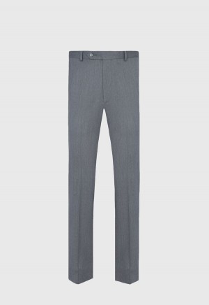 Paul Stuart Wool Twill James Grey | NZ_PAUL76164