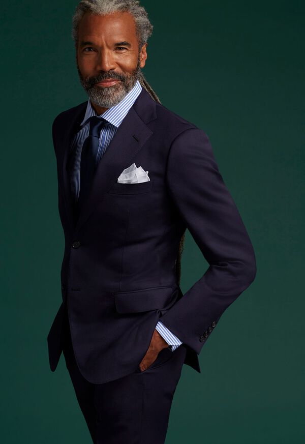 Paul Stuart All Year Wool Andrew Suit Navy | NZ_PAUL46446