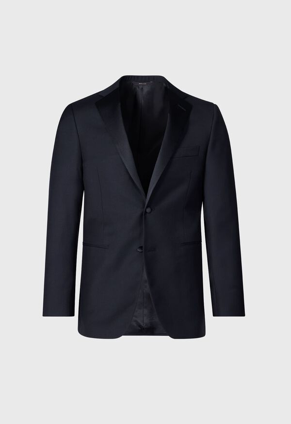Paul Stuart All Year Wool Tuxedo Black | NZ_PAUL94333
