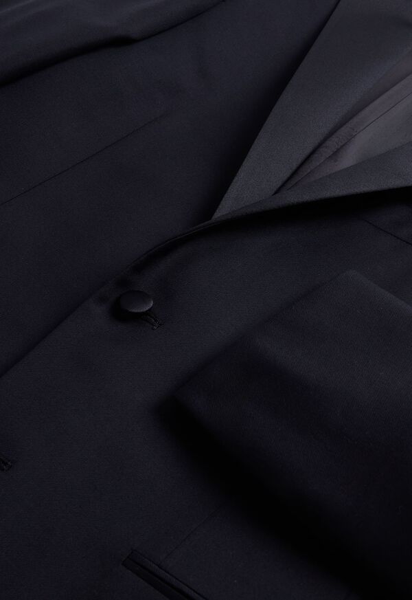 Paul Stuart All Year Wool Tuxedo Black | NZ_PAUL94333