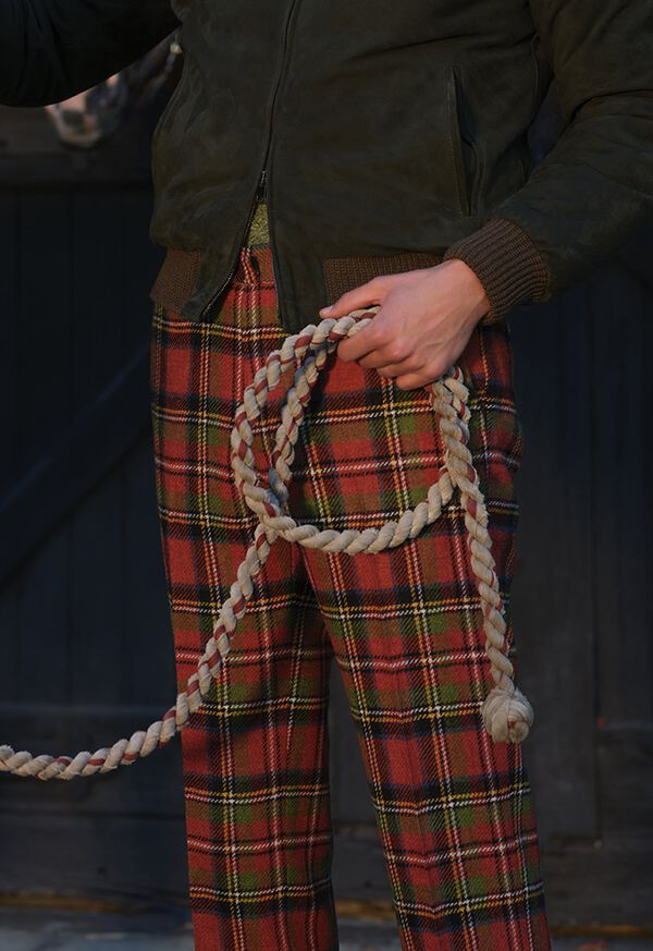 Paul Stuart Anthony Wool Plaid Red | NZ_PAUL72145