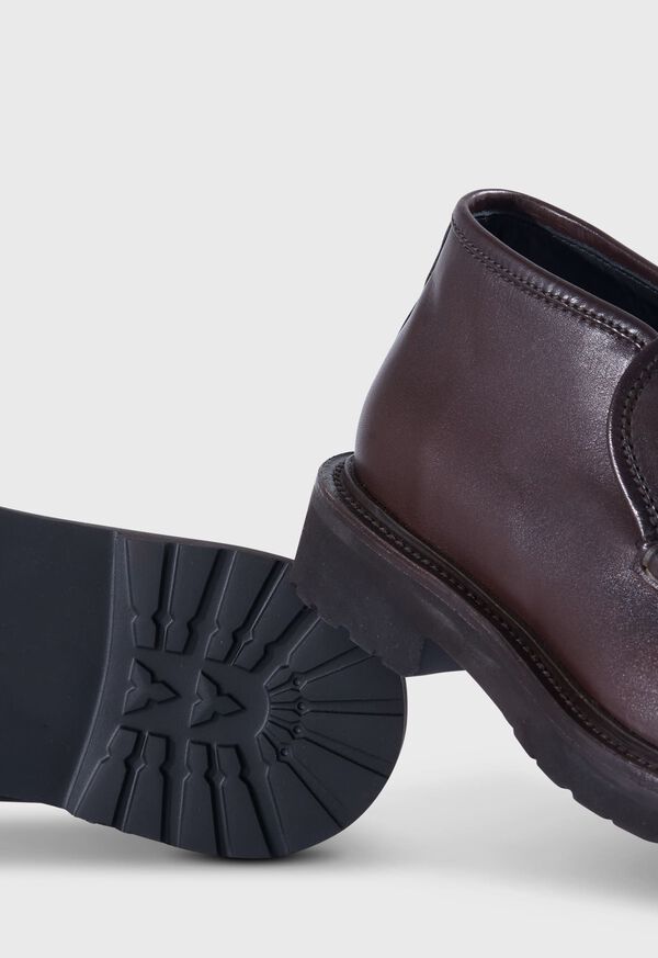 Paul Stuart Barcelona Leather Dark Brown | NZ_PAUL96041