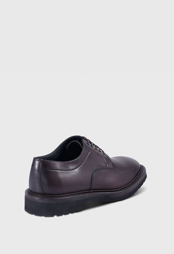 Paul Stuart Bartlett Leather Derby Dark Brown | NZ_PAUL88825