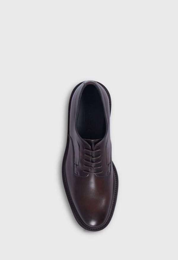 Paul Stuart Bartlett Leather Derby Dark Brown | NZ_PAUL88825