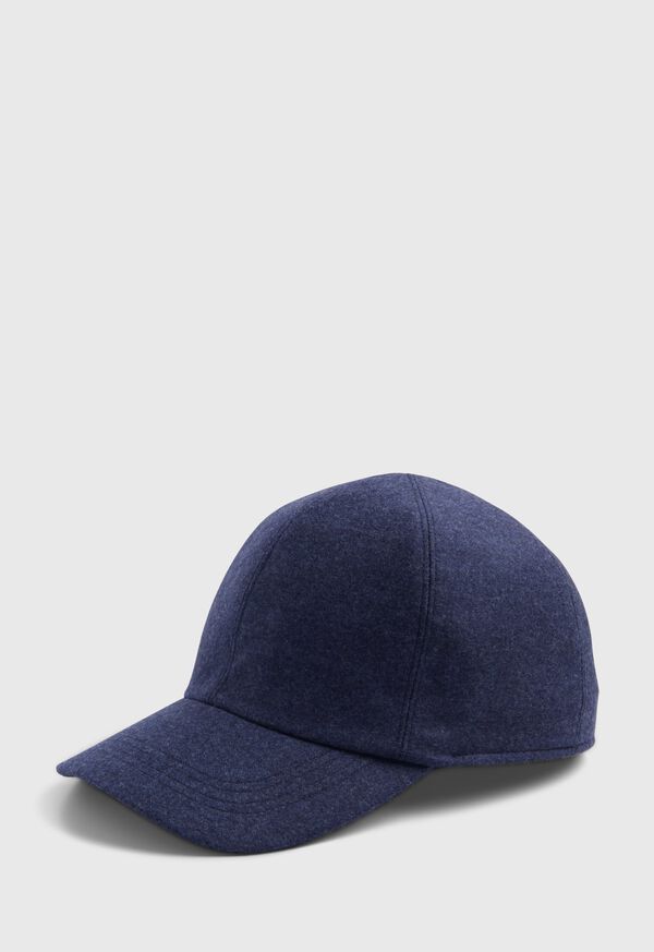 Paul Stuart Baseball Cap with Ear Flaps Blue | NZ_PAUL71392