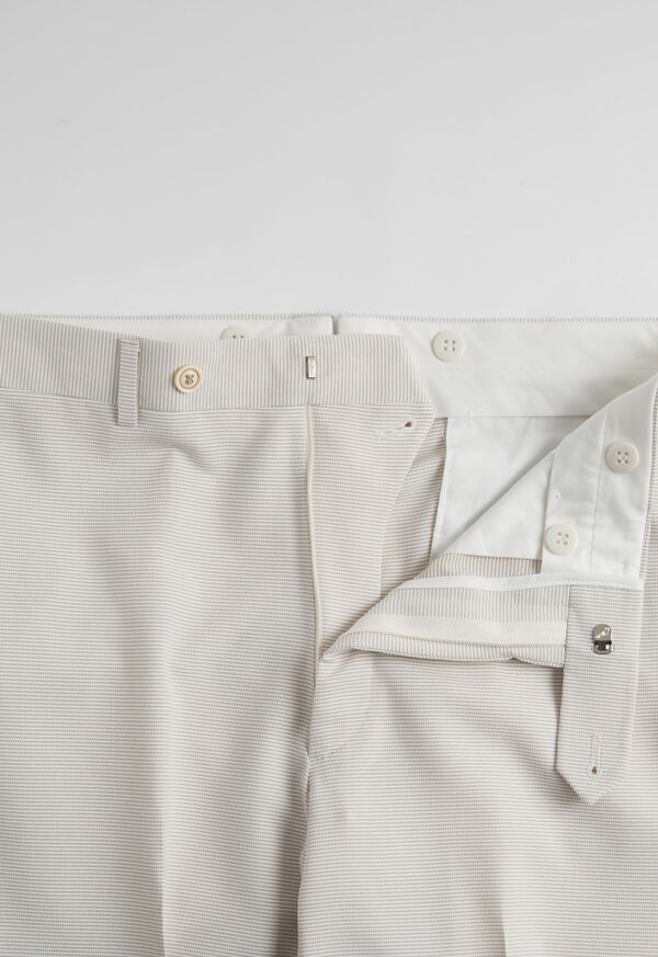 Paul Stuart Beige Spring/Summer Horizontal Pincord Beige | NZ_PAUL12774
