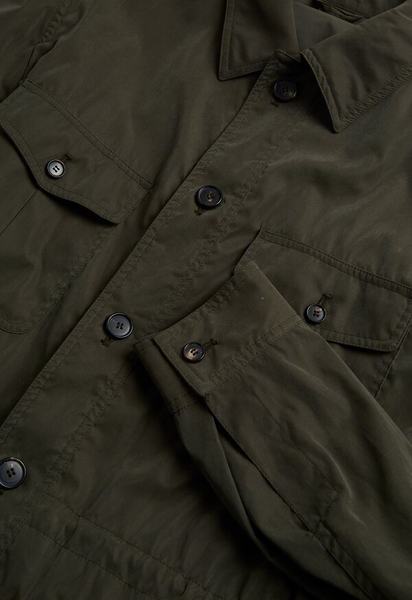 Paul Stuart Belsetta Safari Jacket Olive | NZ_PAUL99097