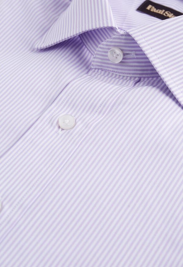 Paul Stuart Bengal Stripe Slim Fit Purple | NZ_PAUL10899
