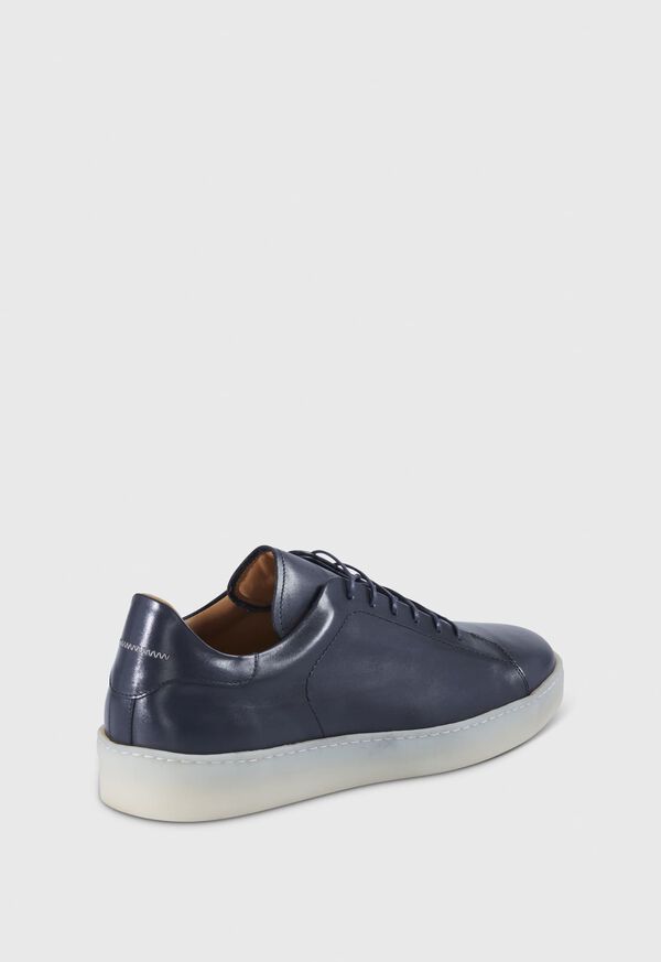 Paul Stuart Boston Leather Derby Blue | NZ_PAUL23685
