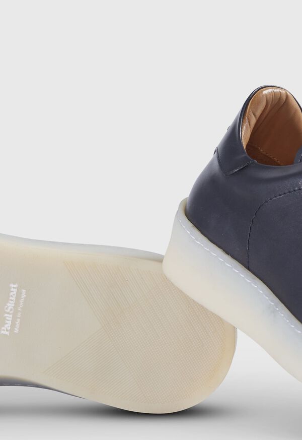 Paul Stuart Boston Leather Derby Blue | NZ_PAUL23685
