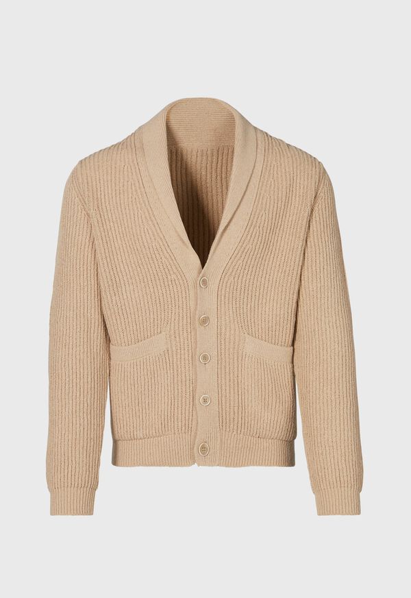 Paul Stuart Button Front Cardigan Brown | NZ_PAUL89422